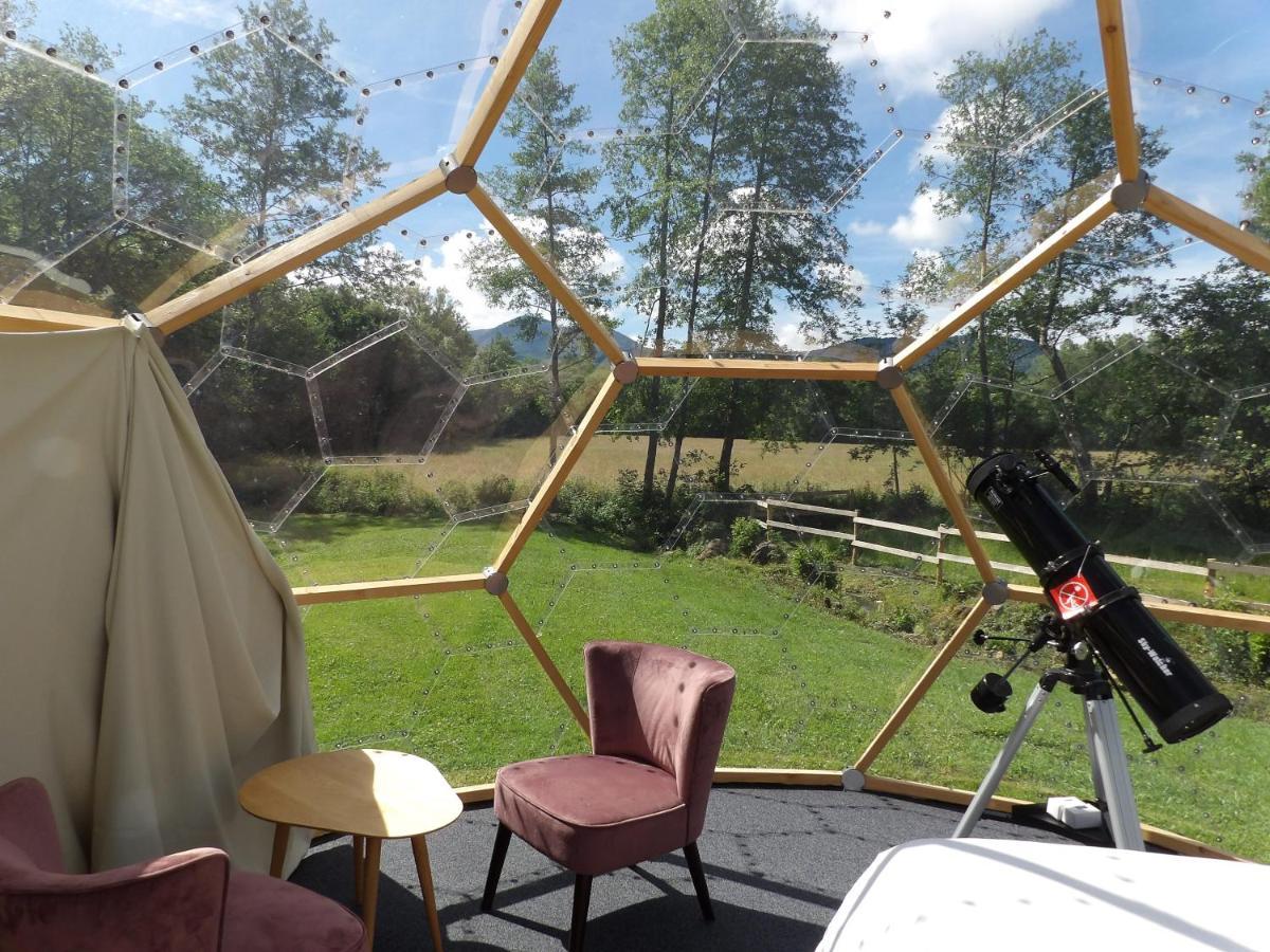 Camping 3 Etoiles - Piscine Chauffee - Vue Montagne Saint-Girons  Kültér fotó